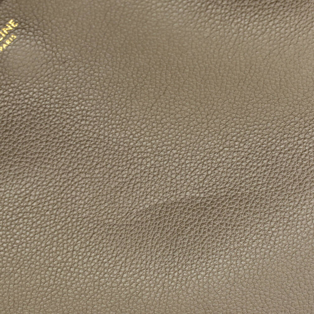 Celine Folded Cabas Leather Small #202403C11B - Picture 8 of 9